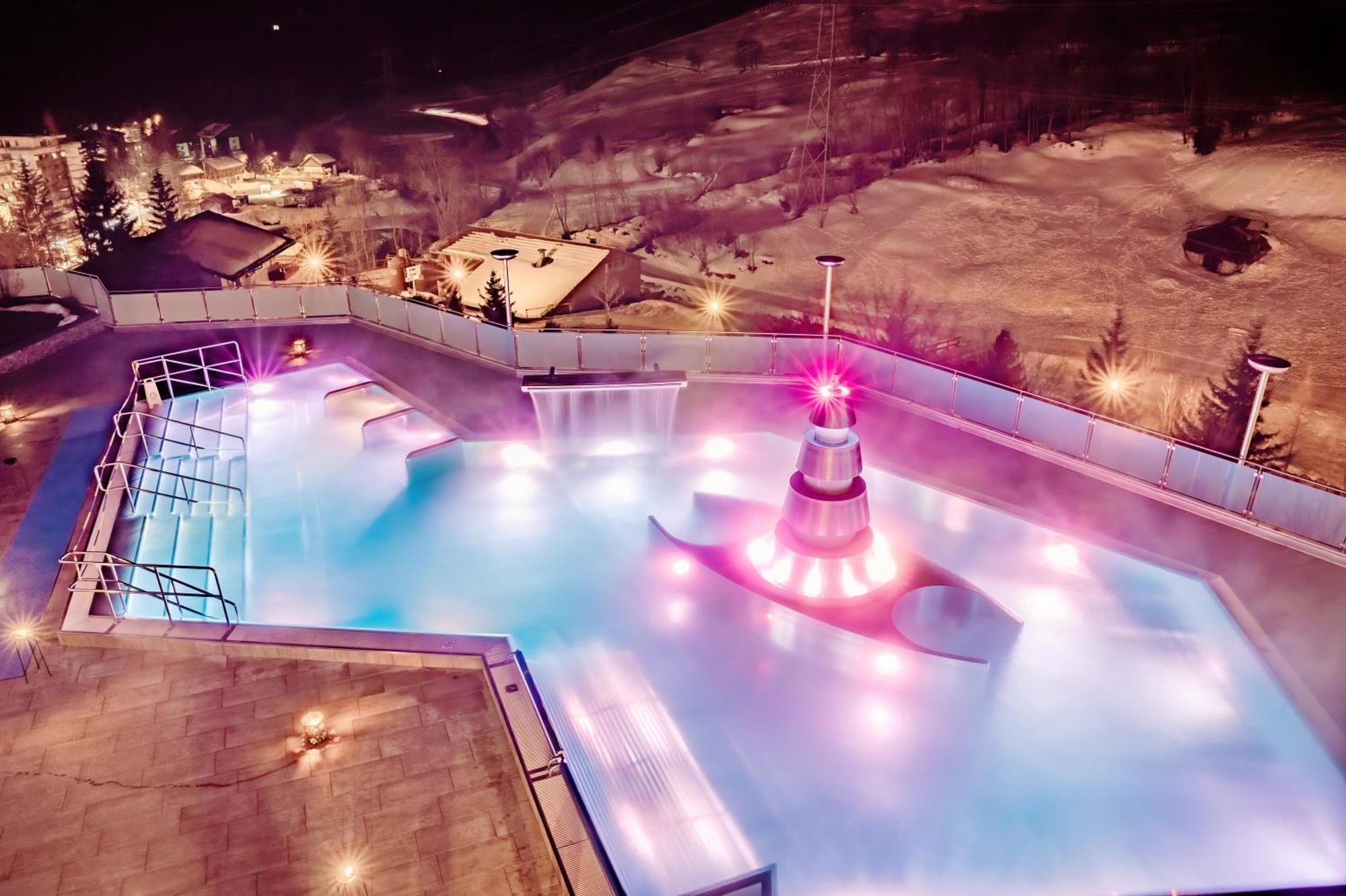 Hotel Alpenblick-Leukerbad-Therme Exteriör bild